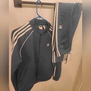 Adidas, Women's Tracksuit, Blue, Size M